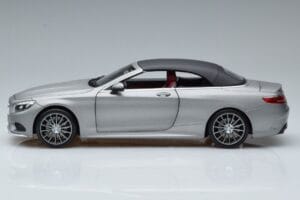 Mercedes S-Class A217 Kabrioletas Pilkas Norev 1:18 B66960355 Metalas - nuotrauka 4 iš 8