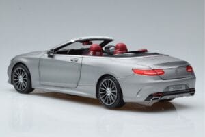 Mercedes S-Class A217 Kabrioletas Pilkas Norev 1:18 B66960355 Metalas - nuotrauka 7 iš 8