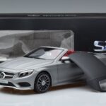 Mercedes S-Class A217 Kabrioletas Pilkas Norev 1:18 B66960355 Metalas - image 8 of 8