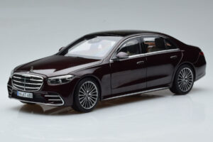 Mercedes S-Class W223 AMG Line Raudonas Norev 1:18