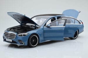 Mercedes S-Class W223 Vintage Mėlynas Norev 1:18 B66960828 Metalas - nuotrauka 2 iš 7