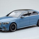 Mercedes S-Class W223 Vintage Mėlynas Norev 1:18