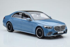 Mercedes S-Class W223 Vintage Mėlynas Norev 1:18 B66960828 Metalas - nuotrauka 5 iš 7