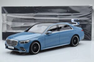 Mercedes S-Class W223 Vintage Mėlynas Norev 1:18 B66960828 Metalas - nuotrauka 7 iš 7