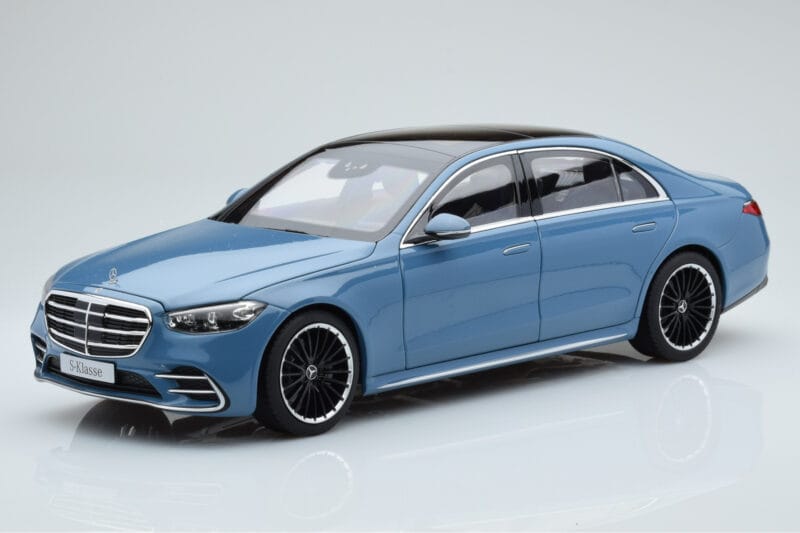 Mercedes S-Class W223 Vintage Mėlynas Norev 1:18