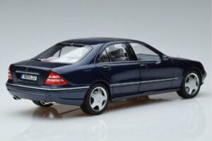Mercedes S55 AMG W220 Mėlynas Norev 1:18 183817 Metalas - nuotrauka 3 iš 7
