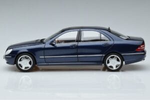 Mercedes S55 AMG W220 Mėlynas Norev 1:18 183817 Metalas - nuotrauka 4 iš 7