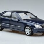 Mercedes S55 AMG W220 Mėlynas Norev 1:18 183817 Metalas - image 5 of 7