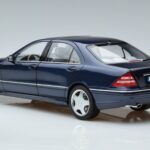 Mercedes S55 AMG W220 Mėlynas Norev 1:18 183817 Metalas - image 6 of 7
