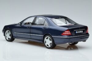 Mercedes S55 AMG W220 Mėlynas Norev 1:18 183817 Metalas - nuotrauka 6 iš 7