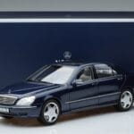 Mercedes S55 AMG W220 Mėlynas Norev 1:18 183817 Metalas - image 7 of 7