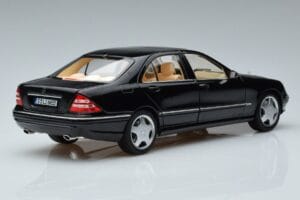 Mercedes S-Class W220 S55 AMG Riboto Tiražo Norev 1:18 183812 Metalas - nuotrauka 2 iš 7