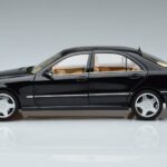 Mercedes S-Class W220 S55 AMG Riboto Tiražo Norev 1:18 183812 Metalas - image 4 of 7