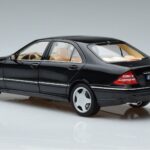 Mercedes S-Class W220 S55 AMG Riboto Tiražo Norev 1:18 183812 Metalas - image 6 of 7