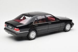 Mercedes S600 W140 Juodas Norev 1:18 183722 Metalas - nuotrauka 3 iš 8