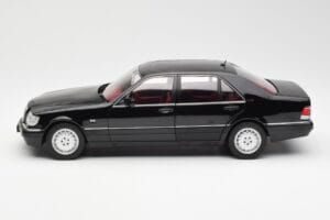Mercedes S600 W140 Juodas Norev 1:18 183722 Metalas - nuotrauka 4 iš 8