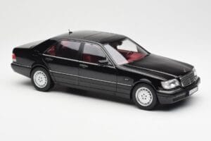 Mercedes S600 W140 Juodas Norev 1:18 183722 Metalas - nuotrauka 6 iš 8