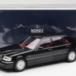 Mercedes S600 W140 Juodas Norev 1:18 - image 8 of 8