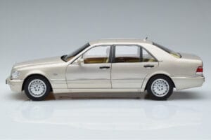 Mercedes S600 W140 Sidabrinis Norev 1:18 183723 Metalas - nuotrauka 4 iš 7