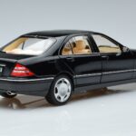 Mercedes S-Class W220 S600 Riboto Tiražo Norev 1:18 183811 Metalas - image 3 of 8