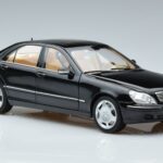 Mercedes S-Class W220 S600 Riboto Tiražo Norev 1:18 183811 Metalas - image 6 of 8