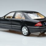 Mercedes S-Class W220 S600 Riboto Tiražo Norev 1:18 183811 Metalas - image 7 of 8
