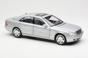 Mercedes S600 W220 Sidabrinė Metallic Norev 1:18 183810 Metalas - nuotrauka 6 iš 8