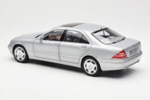 Mercedes S600 W220 Sidabrinė Metallic Norev 1:18 183810 Metalas - nuotrauka 7 iš 8