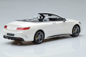 Mercedes AMG S63 A217 Kabrioletas Diamond Baltas GT Spirit 1:18 B66965712 Derva - nuotrauka 2 iš 6