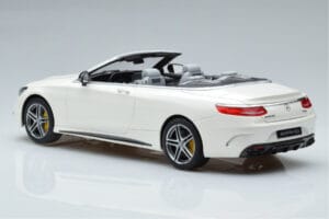 Mercedes AMG S63 A217 Kabrioletas Diamond Baltas GT Spirit 1:18 B66965712 Derva - nuotrauka 5 iš 6