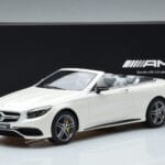 Mercedes AMG S63 A217 Kabrioletas Diamond Baltas GT Spirit 1:18 - image 6 of 6