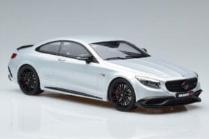 Mercedes AMG S63 Brabus 850 W222 Sidabrinis Special Edition GT Spirit 1:18 ZM073 Derva - nuotrauka 4 iš 6