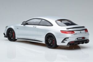 Mercedes AMG S63 Brabus 850 W222 Sidabrinis Special Edition GT Spirit 1:18 ZM073 Derva - nuotrauka 5 iš 6