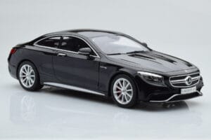 Mercedes AMG S63 C217 Coupe Juodas GT Spirit 1:18 ZM041 Derva - nuotrauka 4 iš 6