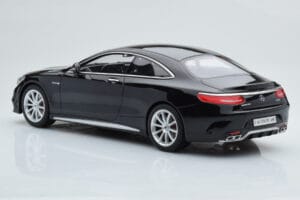 Mercedes AMG S63 C217 Coupe Juodas GT Spirit 1:18 ZM041 Derva - nuotrauka 5 iš 6