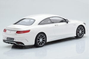 Mercedes AMG S63 C217 Coupe Baltas GT Spirit 1:18 B66960372 Derva - nuotrauka 2 iš 6