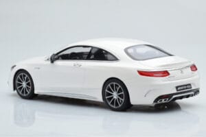 Mercedes AMG S63 C217 Coupe Baltas GT Spirit 1:18 B66960372 Derva - nuotrauka 5 iš 6