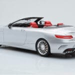 Mercedes AMG S65 A217 Kabrioletas Sidabrinis GT Spirit 1:18 - image 5 of 6