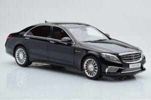 Mercedes AMG S65 W222 Juodas GT Spirit 1:18 ZM043 Derva - nuotrauka 4 iš 6