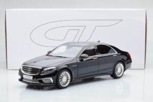 Mercedes AMG S65 W222 Juodas GT Spirit 1:18 ZM043 Derva - nuotrauka 6 iš 6