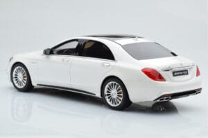 Mercedes AMG S65 W222 Baltas GT Spirit 1:18 B66960371 Derva - nuotrauka 5 iš 8