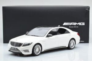 Mercedes AMG S65 W222 Baltas GT Spirit 1:18 B66960371 Derva - nuotrauka 8 iš 8