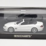 Mercedes SL 55 AMG R230 Baltas Minichamps 1:43 - image 4 of 4
