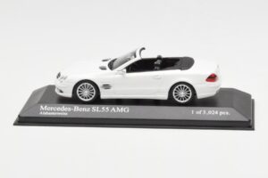 Mercedes SL 55 AMG R230 Baltas Minichamps 1:43