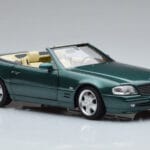 Mercedes SL500 R129 Žalias Metalinis Norev 1:18 183753 Metalas - image 6 of 8
