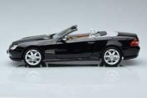 Mercedes SL500 R230 Juodas Norev 1:18 183840 Metalas - nuotrauka 4 iš 8