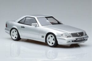 Mercedes SL 73 AMG R129 Brilliant Sidabrinis Otto 1:18 OT240 Derva - nuotrauka 4 iš 6