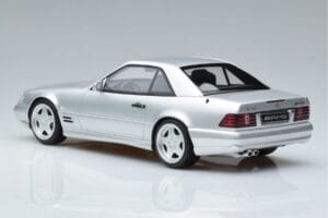 Mercedes SL 73 AMG R129 Brilliant Sidabrinis Otto 1:18 OT240 Derva - nuotrauka 5 iš 6