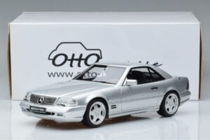 Mercedes SL 73 AMG R129 Brilliant Sidabrinis Otto 1:18 OT240 Derva - nuotrauka 6 iš 6