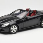 Mercedes SLK R171 Obsidian Juodas Metallic Minichamps 1:18
